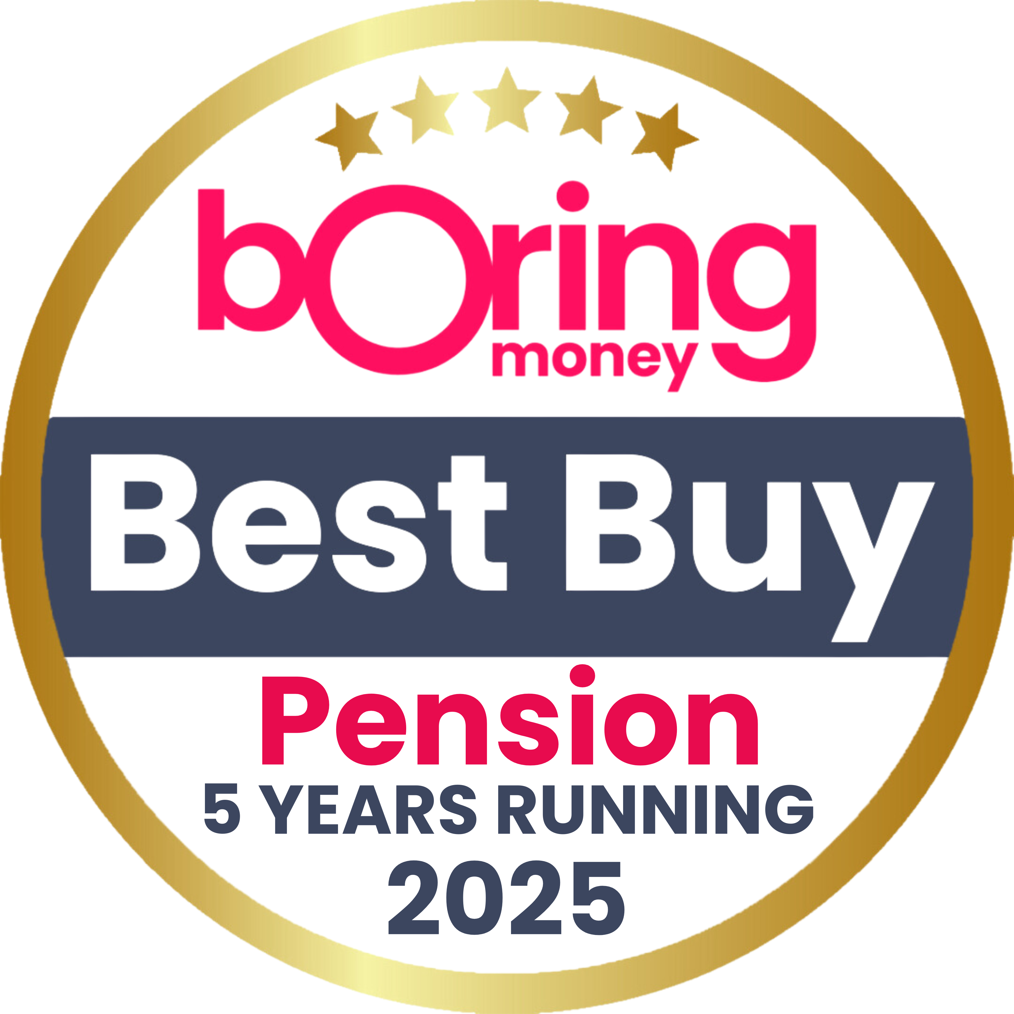 Best Buy Pension 5 years running