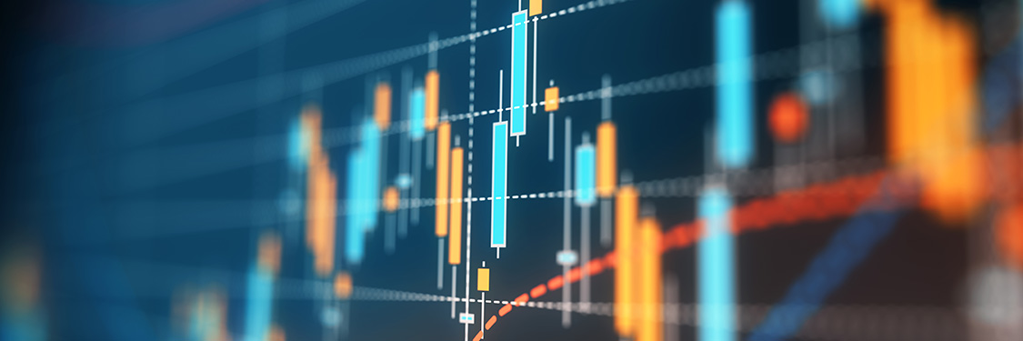 abstract stocks chart